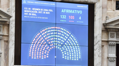 Cómo votó cada bloque la ley que reduce el alcance del subsidio por zona fría