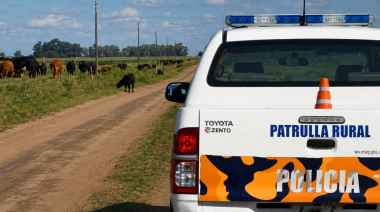 Sigue la búsqueda del delincuente que huyó en un patrullero tras balearse con la policía