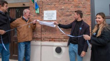Ferraris inauguró una nueva Casa de la Cultura en Leandro N. Alem