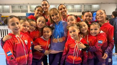 Gimnastas juninenses brillaron en el Nacional de Gimnasia de  Mendoza