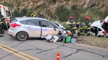 Tornquist: cuatro muertos en un choque en el Abra de la Ventana