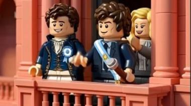 25 de Mayo: el mensaje del Gobierno, con Milei y Belgrano, en modo LEGO