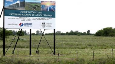 La UNLP avanza en un parque solar para generar su propia luz