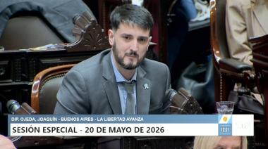 El juninense Ojeda defendió la desregulación: "Argentina se congeló"