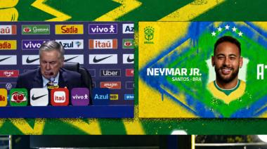 Carlo Ancelotti convocó a Neymar al Mundial y lo festejó todo Brasil