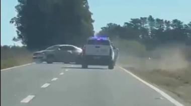 Persecución, choque y tiros en Junín: Un detenido tras intentar escapar de la Policía