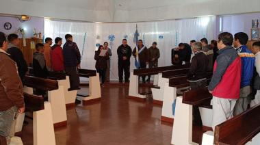 En la Unidad Penal 13 de Junín se conmemoró el Día de la Bandera