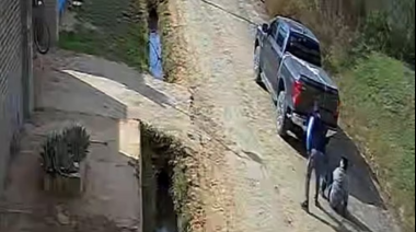 Zárate: Robaron su comercio; buscó al ladrón, lo ató a su camioneta y lo arrastró