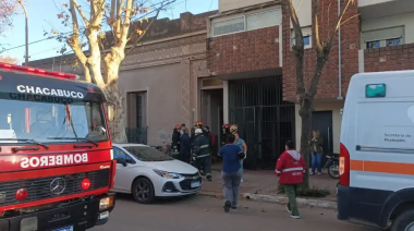 Falleció una joven y el chofer del SAME cayó a un pozo durante el operativo