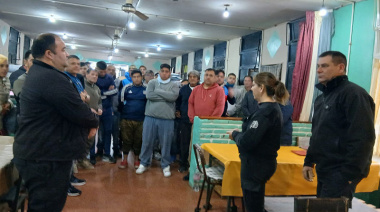 Jornada de reflexión sobre paternidad en la Unidad Penal 16 de Junín