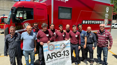 Bomberos bonaerenses se preparan en Tapalqué para tareas de asistencia en Venezuela