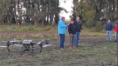 Primera capacitación para obtener el carnet habilitante para uso agrícola de drones