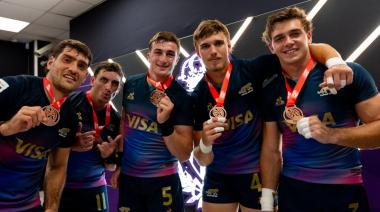 El juninense 'Juampa' Batac hizo historia con los Pumas7: Bronce en España