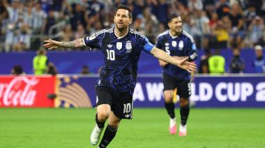 Messi volvió a marcar, Argentina dejó atrás a Jordania y puso en la mira a Cabo Verde