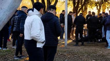 Un policía de Santa Fe quedó con muerte cerebral tras  incidentes en un partido de fútbol en Carcarañá