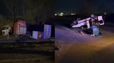 Choque múltiple en Ruta 9: Al menos seis heridos tras colisión entre camiones y vehículos
