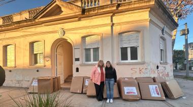 Llegaron calefactores nuevos para recambio en escuelas de nuestra ciudad