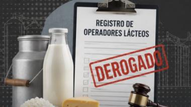 Eliminan el Registro de Operadores Lácteos creado hace dos décadas