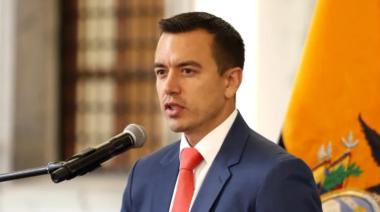 Noboa y un decreto que suma militares extranjeros al operativo de seguridad en Ecuador