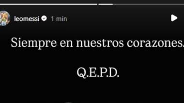 Sentido posteo de Messi para despedir al Indio Solari: “Siempre en nuestros corazones”