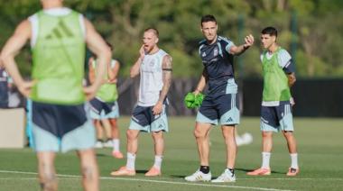 Todo listo para el debut: El plan B de la Selección Argentina que tiene en mente Scaloni