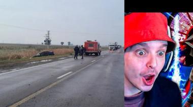 Murió el youtuber Chatterbox en el trágico choque de la Ruta 5 en cercanías a Pehuajó