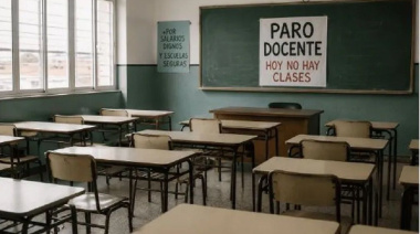 Satisfacción entre los gremios docentes por la adhesión al paro: "Fue contundente"