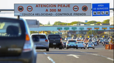 Antes del fin de semana largo: Aumentaron los peajes en las rutas concesionadas por AUBASA