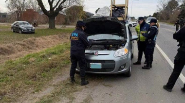 Chacabuco: Refuerzan controles de seguridad con operativos de saturación sobre la Ruta 7