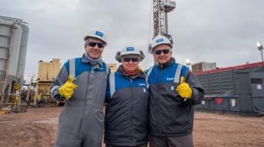 Kristalina Georgieva visitó Vaca Muerta y recorrió la nueva usina de dólares del país