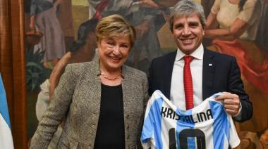 Georgieva destacó la "solidez" del programa económico del Gobierno de Milei