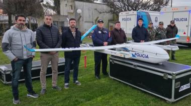 Chivilcoy: usan drones en patrullajes nocturnos para reforzar la seguridad rural