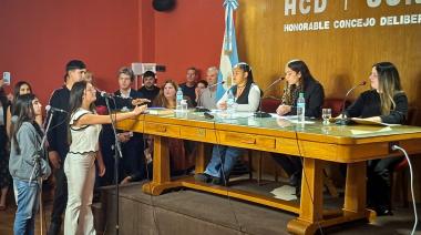 Juraron los nuevos parlamentarios estudiantiles en Junín