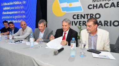 Histórico respaldo político para la creación de la Facultad Regional de la UTN en Chacabuco