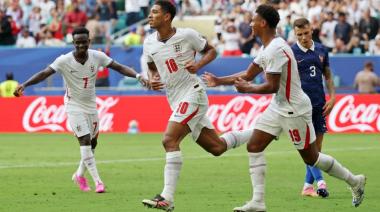 Con una lluvia de goles, Inglaterra le ganó a Francia y se quedó con el tercer puesto