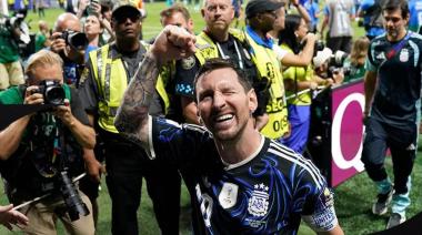 El recuerdo de Messi para Maradona, tras la victoria ante Inglaterra: "Es un recuerdo para él"