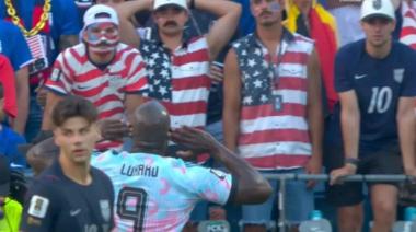 A buen entendedor, pocas palabras: Lukaku festejó su gol al estilo Trump