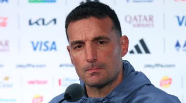 Scaloni: "El equipo está bien, hay que corregir dos o tres cosas, pero estamos bien"
