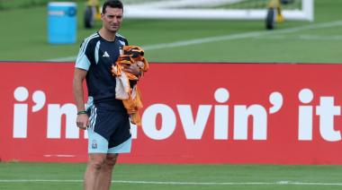 Las pruebas que realizó Lionel Scaloni en el último entrenamiento previo la semifinal contra Inglaterra