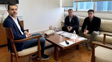 Inundaciones: Petrecca se reunió con autoridades de la Provincia para coordinar medidas de prevención