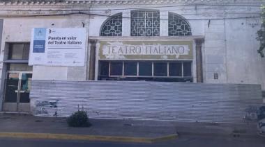 Tras más de dos décadas de cierre, la restauración del Teatro Italiano sigue paralizada