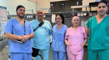 Operaron exitosamente a un bebé de 980 gramos en el Hospital Abraham Piñeyro de Junín
