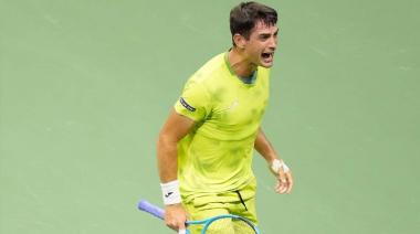 Histórico triunfo del nuevejuliense Mariano Navone: venció a Novak Djokovic