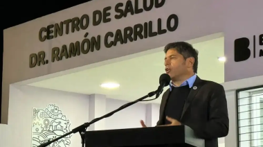 Kicillof: "En la provincia la salud no es un negocio, es un derecho y damos respuestas"