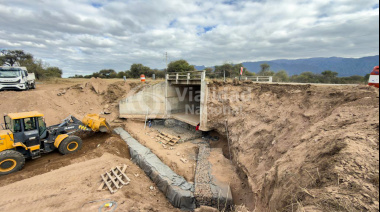 Vialidad Nacional montó una base en General Villegas para prevenir anegamientos en rutas