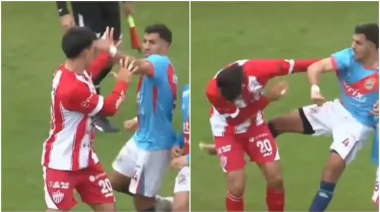 Batalla campal en la Primera B Metropolitana: Arsenal y Talleres de Escalada terminaron a las piñas