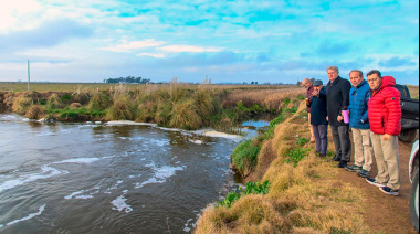 La Pampa le propondrá a Buenos Aires un plan para mejorar el escurrimiento del Río V