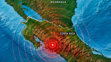 Dos sismos sacudieron Costa Rica: no hubo daños de importancia ni personas heridas
