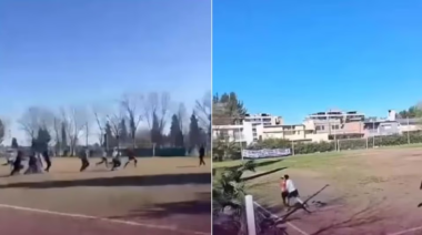 Un árbitro de 17 años fue golpeado y amenazado de muerte durante un partido juvenil