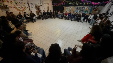 La Cámpora Junín y un plenario sobre la deuda de las familias que abrió debate
